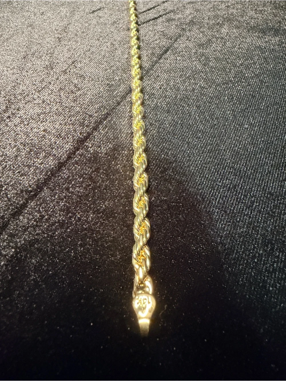 Rope Bracelet 9in 5MM 14K Stamped Gold Filled Brand New